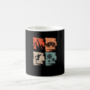Mug Skieurs Ski Sports d'hiver