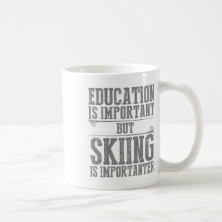 Mug Skiing Art For Men Women Kids Winter Sport Ski Lov