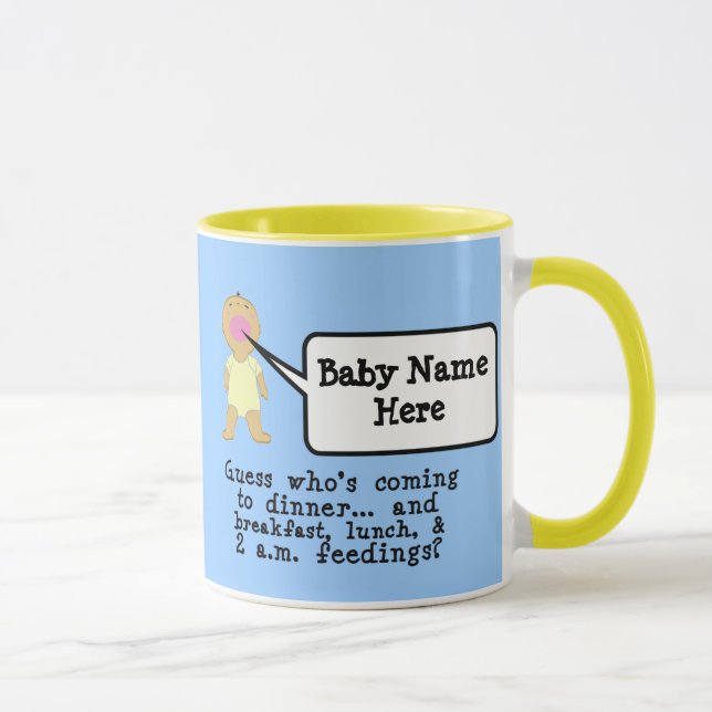 Mug Skintone moyen - JAUNE (Droite)