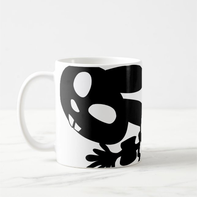 MUG SKULETONS BUNNIES & CARROTS OS (Gauche)