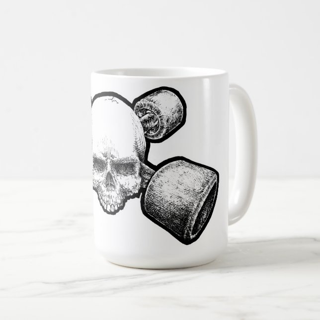 Mug Skull & X-truX OG Skateboarder (Devant droit)