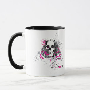 Mug skullz. flèches droites torsadées.