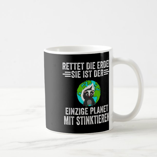 Mug Skunks astronautes de la protection de l'environne (Droite)