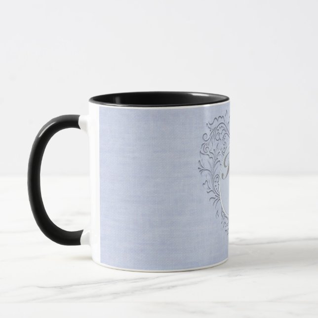 Mug Sky Blue HeartyChic (Gauche)