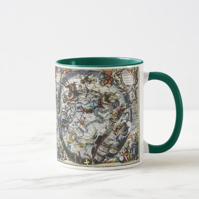 Mug Sky Constellations Carte Vintage (Droite)