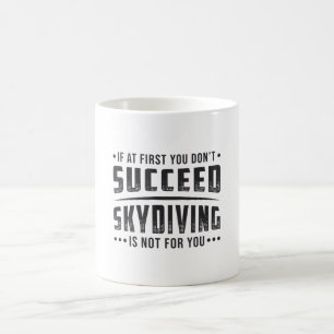 Mug Skydiver a réussi Skydive Skydive Parachute Cool