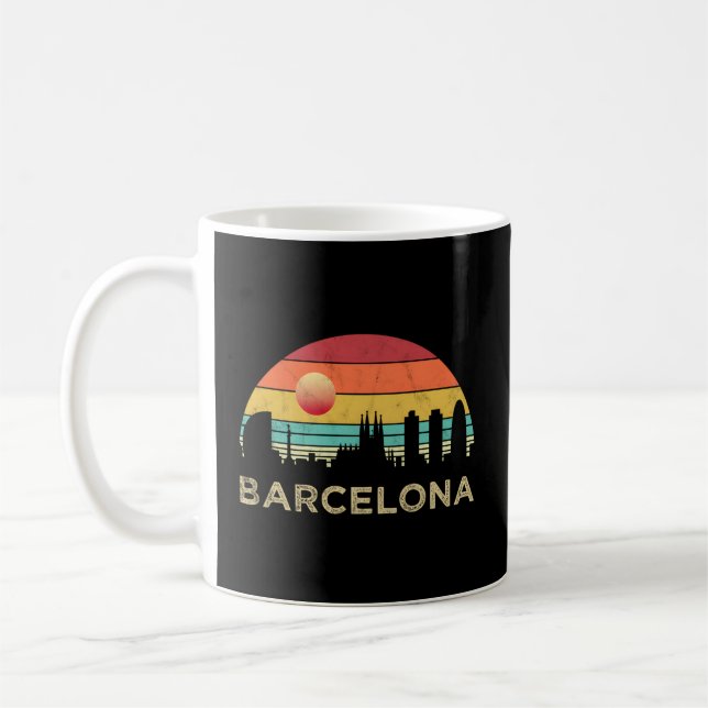 Mug Skyline de Barcelone (Gauche)