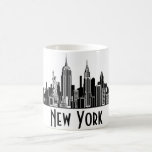 Mug Skyline de New York<br><div class="desc">Mug café Skyline de New York.</div>