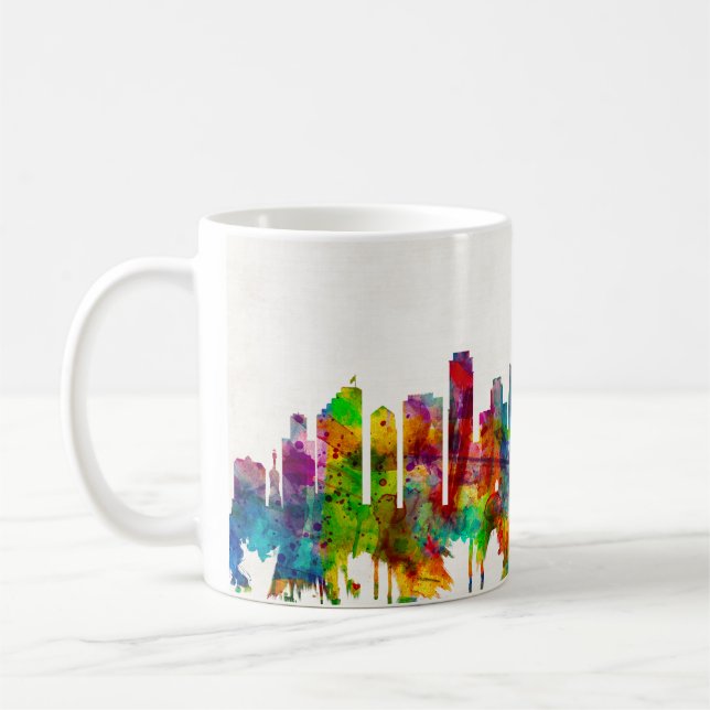Mug Skyline de San Diego en Californie (Gauche)