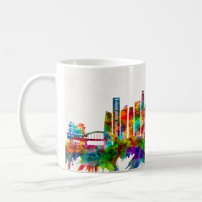 Mug Skyline de Singapour (Gauche)