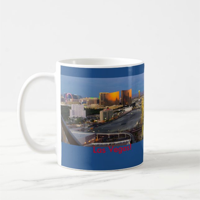 Mug Skyline du matin de Las Vegas (Gauche)