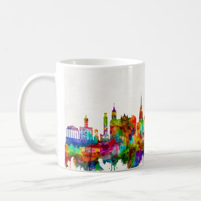 Mug Skyline écossais d'Édimbourg (Gauche)