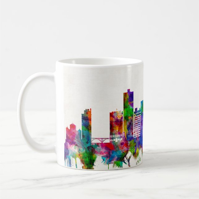 Mug Skyline Knoxville Tennessee (Gauche)