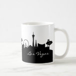 Mug Skyline Las Vegas noir et blanc<br><div class="desc">Noir et Blanc Skyline Landmark. Choisissez votre propre couleur arrière - plan. 📌 Si vous avez besoin d'une personnalisation plus poussée, cliquez sur le bouton "Cliquez pour Customiser plus loin" ou "Customiser ou modifier la conception" et utilisez notre outil de conception pour redimensionner, faire pivoter, modifier la couleur du texte,...</div>