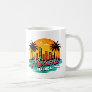 Mug Skyline Miami City Floride