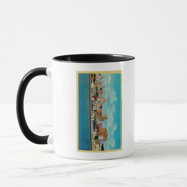 Mug Skyline San Diego de BaySan Diego, CA (Gauche)