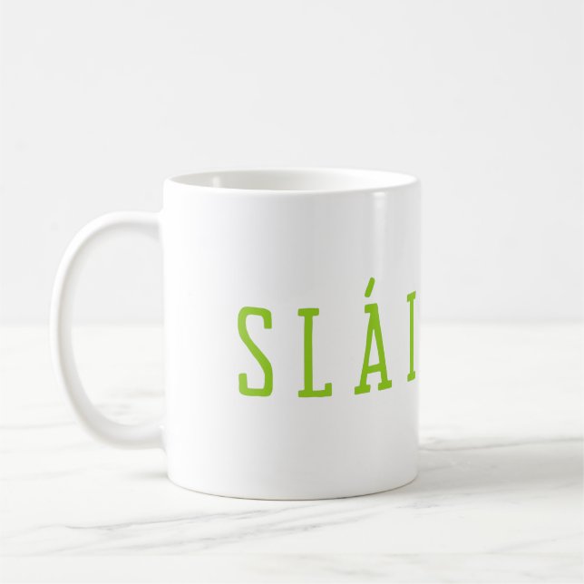 Mug Slainte ! Fête de la Saint-Patrick (Gauche)