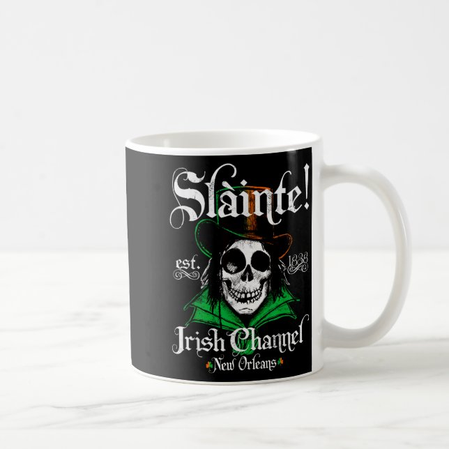 Mug Slainte Irish Channel New Orleans St Patricks Day  (Droite)