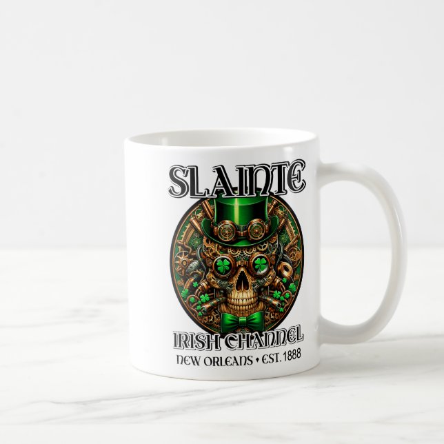 Mug Slainte Irish Channel New Orleans St. Patricks Day (Droite)