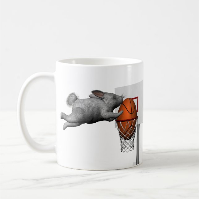 Mug Slam Dunk de Bunny de Pâques (Gauche)