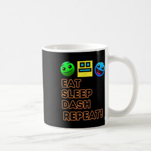 Mug Sleep Dash Répéter le jeu vidéo Géométrie Gamer vi