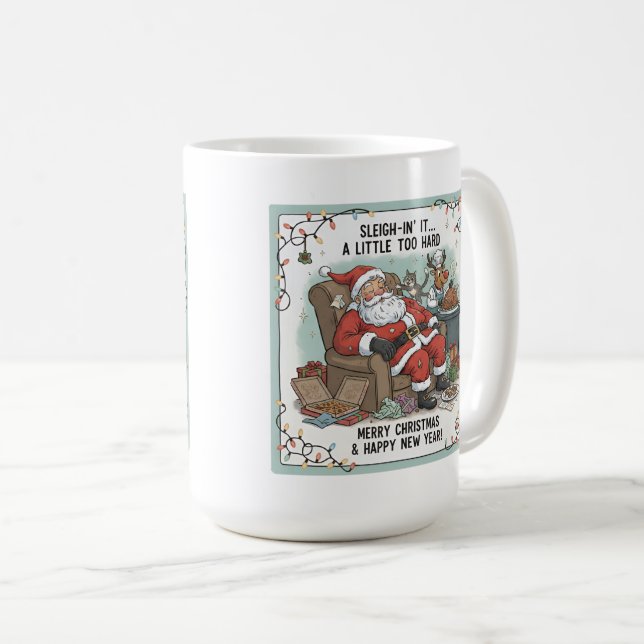 Mug Sleigh-in it (Devant droit)