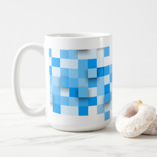 Mug SlipperyJoe's carré artwork mosaïque moderne trois