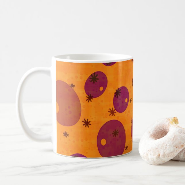 Mug SlipperyJoe's Happy Hanoukka juive hébraïque gelée (Avec donut)