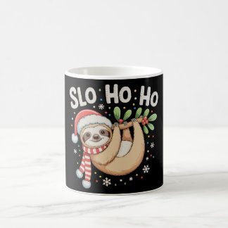 Mug Slo Ho Ho Joyeux Paresseux Noël Paresseux Christma