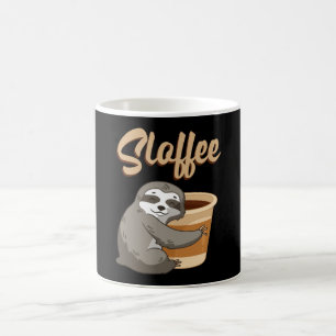 Mug Sloffee Lazy Sloffee Dormir drôle Idée Cadeau