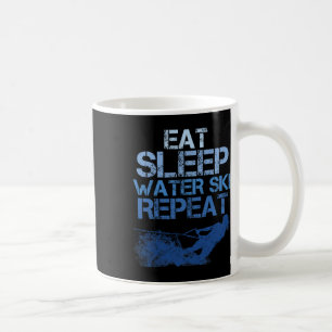 Mug Slogan de passionné de ski nautique