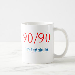 Mug Slogan du nouveau venu 90/90 - Na d'aa