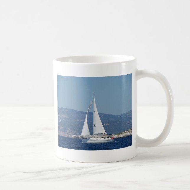 Mug Sloop blanc de Beneteau (Droite)