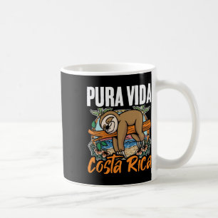 Mug Sloth Beach Vacances Tropical Sloths Pura Vida Cos