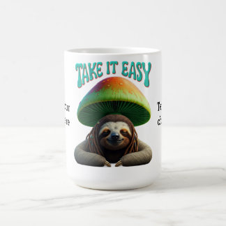 Mug Sloth Boho Hippie personnalisé Hippie