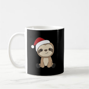 Mug Sloth Christmas Snow Winter Animals Sloths Coffee