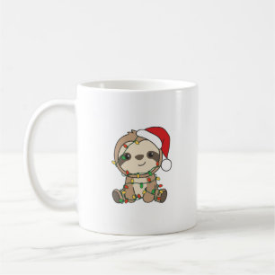 Mug Sloth Christmas Winter Animaux Slots
