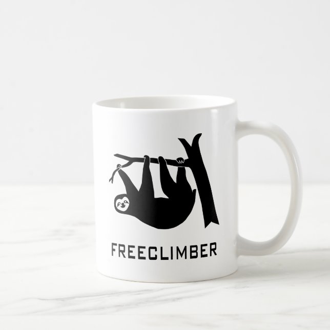Mug sloth fautier climber freeclimber freeclimbing (Droite)