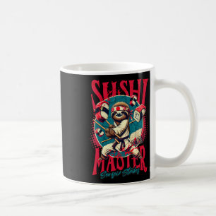 Mug Sloth Karate Sushi Master