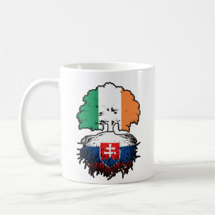 Mug Slovaquie Slovaquie Irlande irlandaise drapeau des