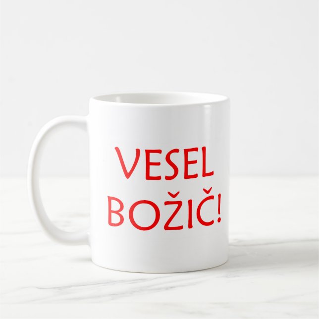 Mug slovène joyeux noël (Gauche)