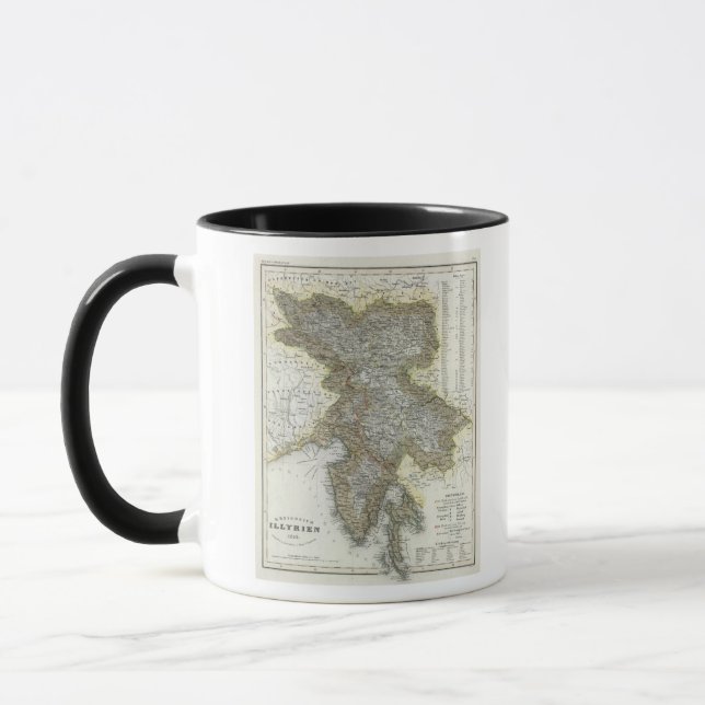 Mug Slovénie, Croatie (Gauche)