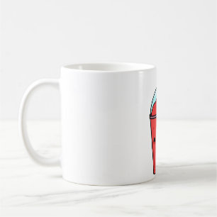 Mug Slushy Rouge Kawaii
