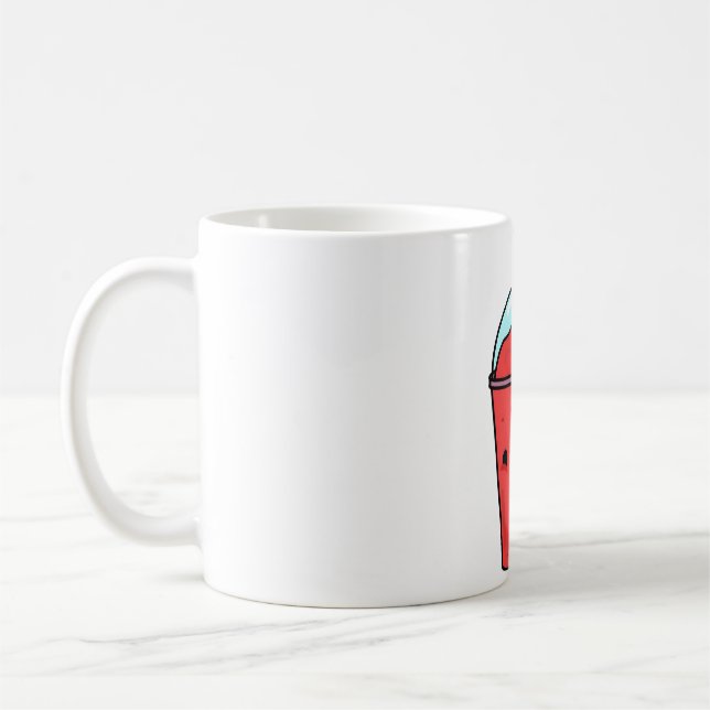 Mug Slushy Rouge Kawaii (Gauche)