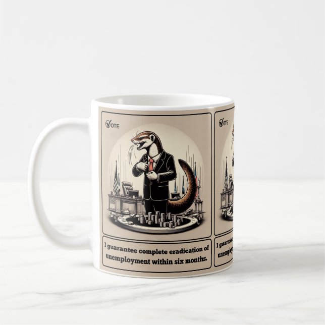 Mug Sly Deal : Le politicien de l'asel (Gauche)
