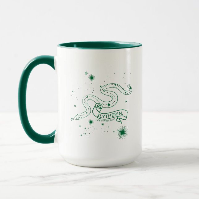 Mug SLYTHERIN™ Constellation Graphique (Gauche)