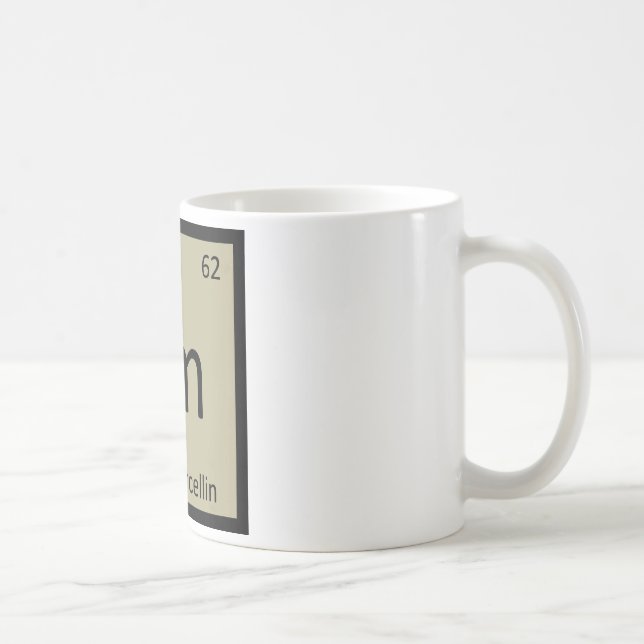 Mug SM - Symbole de chimie de fromage de (Droite)