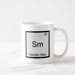 Mug Sm - Symbole de l'élément de chimie drôle de Slend