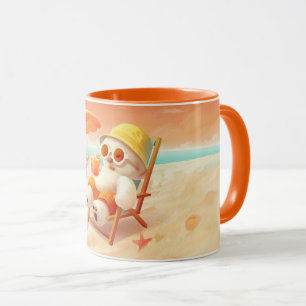 Mug Smile Dog - Mode Plage Activé