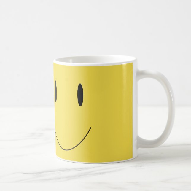 Mug Smile Yellow Happy Face 001 (Droite)